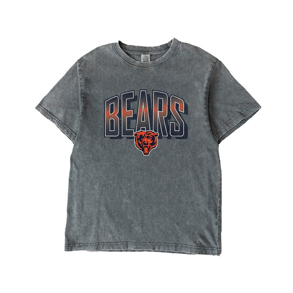 Gameday Couture Women's Peak Performance Oversized Snow Wash T-Shirt - Chicago Bears