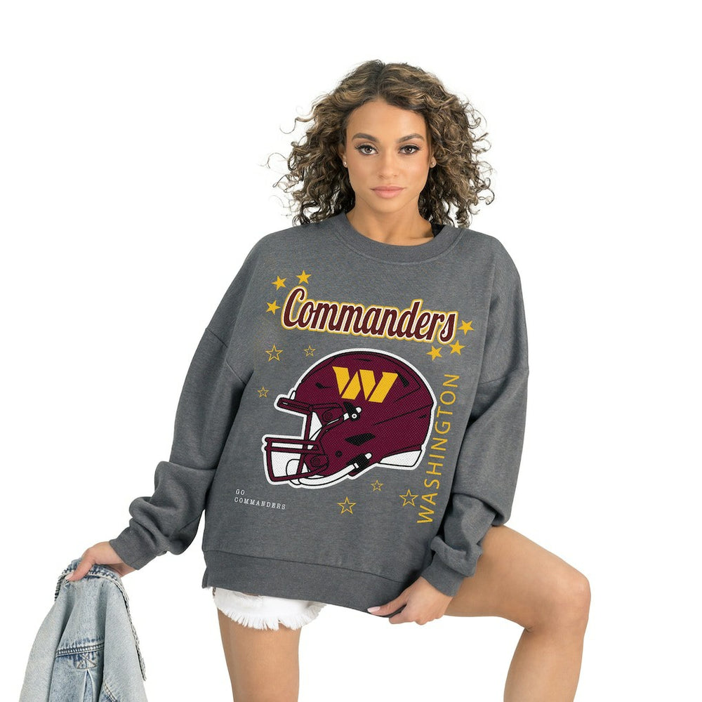 Gameday Couture Women's Ready to Rumble Premium Fleece Pullover Sweatshirt - Washington Commanders