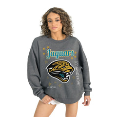 Gameday Couture Women's Ready to Rumble Premium Fleece Pullover Sweatshirt - Jacksonville Jaguars
