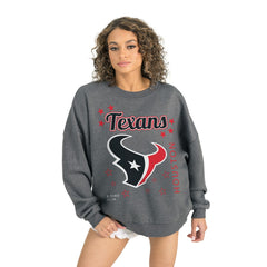 Gameday Couture Women's Ready to Rumble Premium Fleece Pullover Sweatshirt - Houston Texans