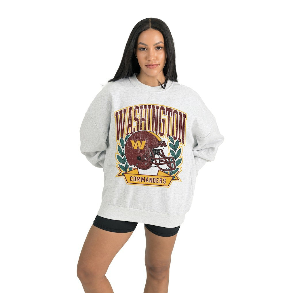 Gameday Couture Women's Heritage Premium Fleece Pullover Sweatshirt - Washington Commanders