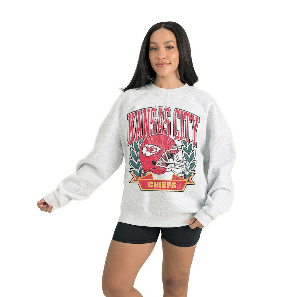 Gameday Couture Women's Heritage Premium Fleece Pullover Sweatshirt - Kansas City Chiefs
