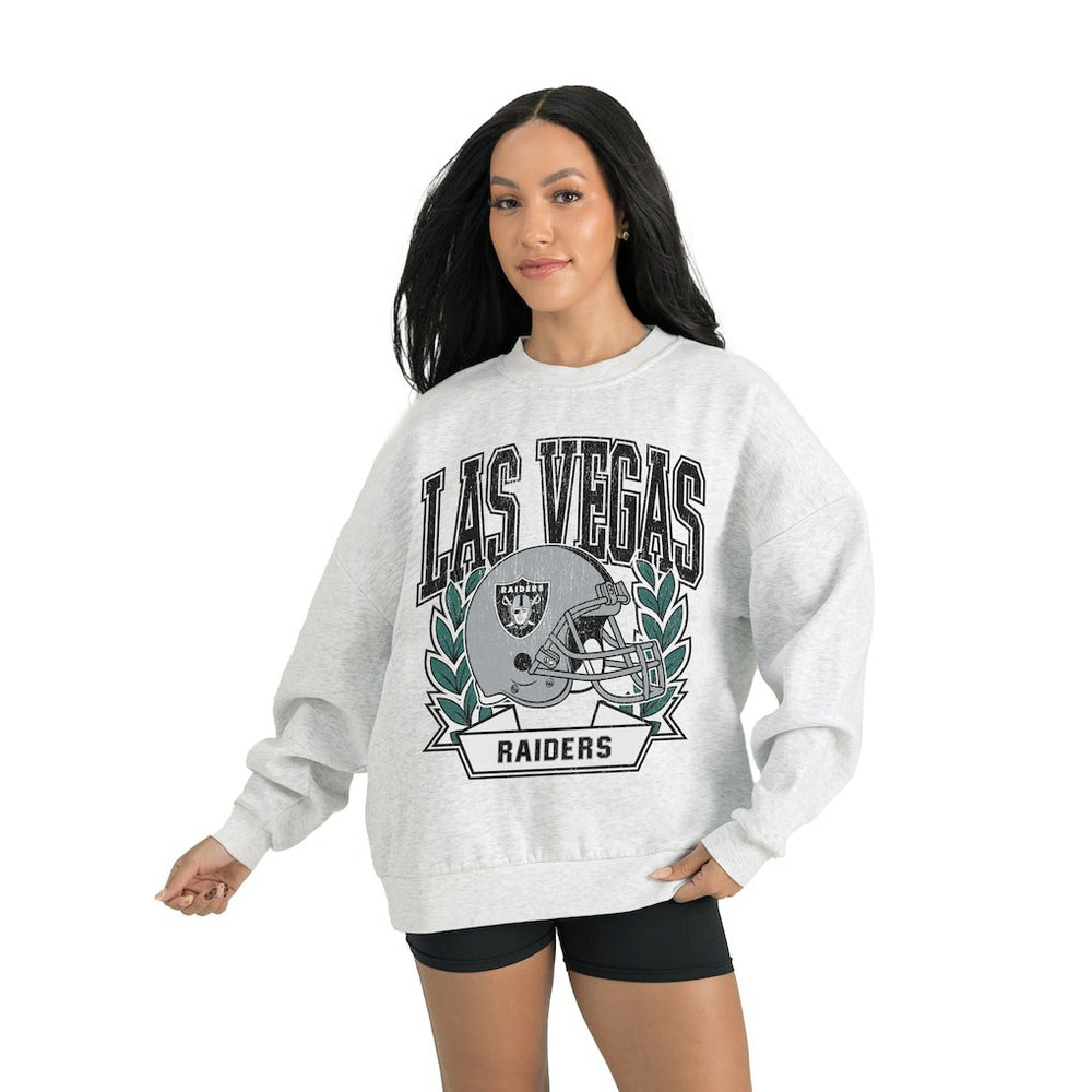 Gameday Couture Women's Heritage Premium Fleece Pullover Sweatshirt - Las Vegas Raiders