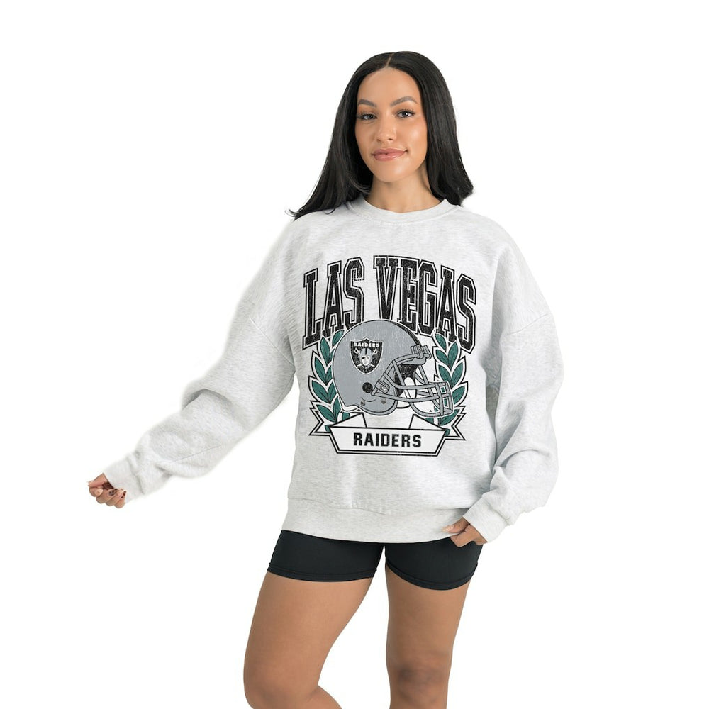 Gameday Couture Women's Heritage Premium Fleece Pullover Sweatshirt - Las Vegas Raiders