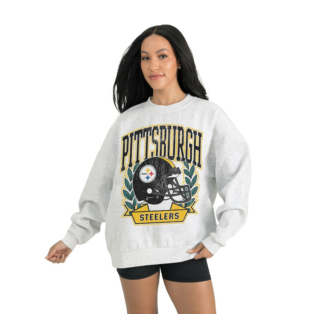 Gameday Couture Women's Heritage Premium Fleece Pullover Sweatshirt - Pittsburgh Steelers