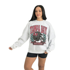Gameday Couture Women's Heritage Premium Fleece Pullover Sweatshirt - Tampa Bay Buccaneers