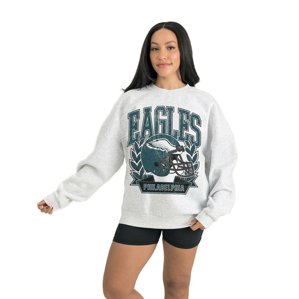 Gameday Couture Women's Heritage Premium Fleece Pullover Sweatshirt - Philadelphia Eagles