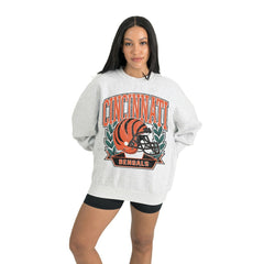 Gameday Couture Women's Heritage Premium Fleece Pullover Sweatshirt - Cincinnati Bengals