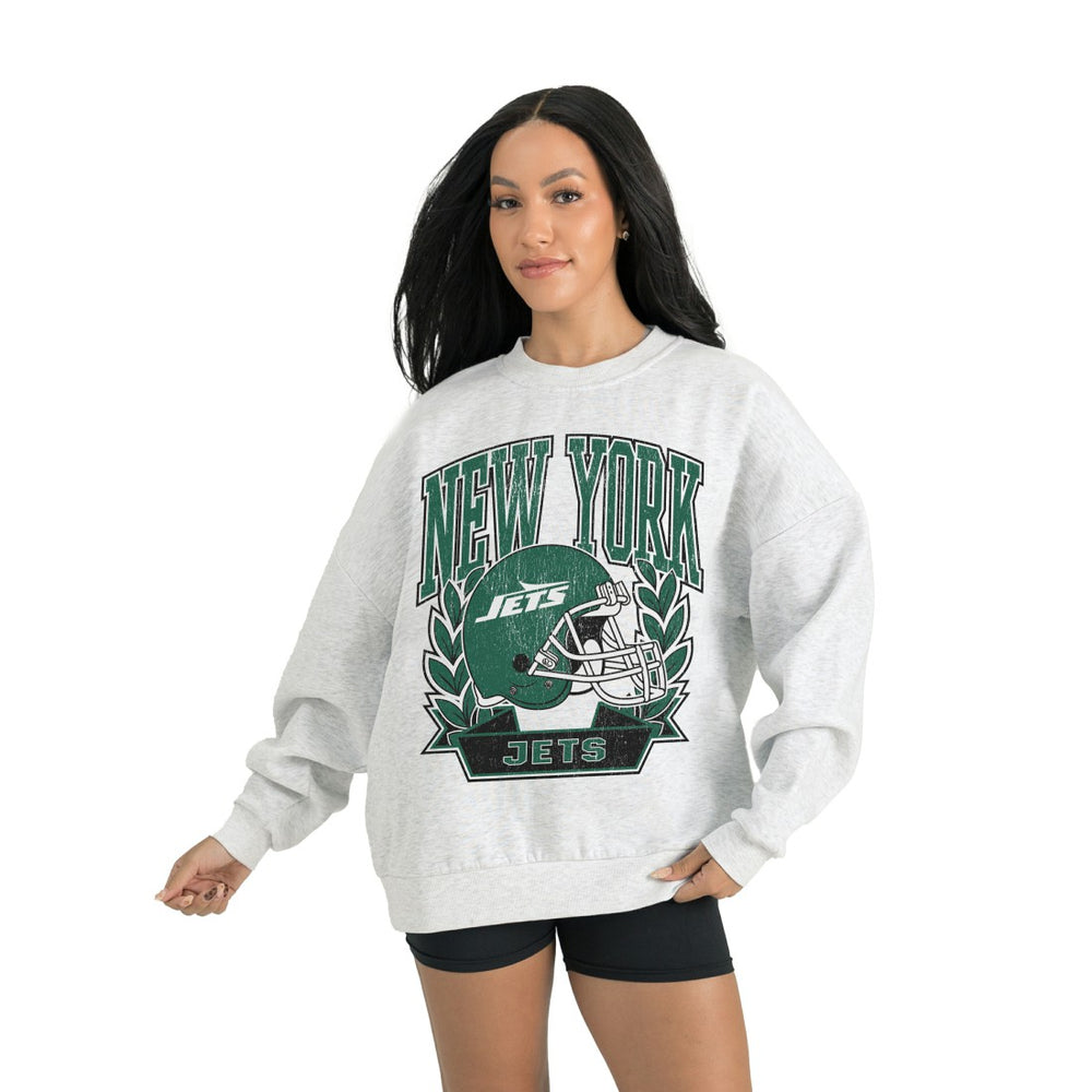Gameday Couture Women's Heritage Premium Fleece Pullover Sweatshirt - New York Jets