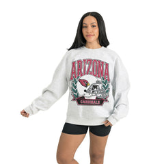 Gameday Couture Women's Heritage Premium Fleece Pullover Sweatshirt - Arizona Cardinals