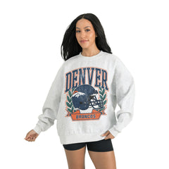 Gameday Couture Women's Heritage Premium Fleece Pullover Sweatshirt - Denver Broncos
