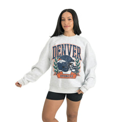Gameday Couture Women's Heritage Premium Fleece Pullover Sweatshirt - Denver Broncos