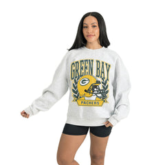 Gameday Couture Women's Heritage Premium Fleece Pullover Sweatshirt - Green Bay Packers