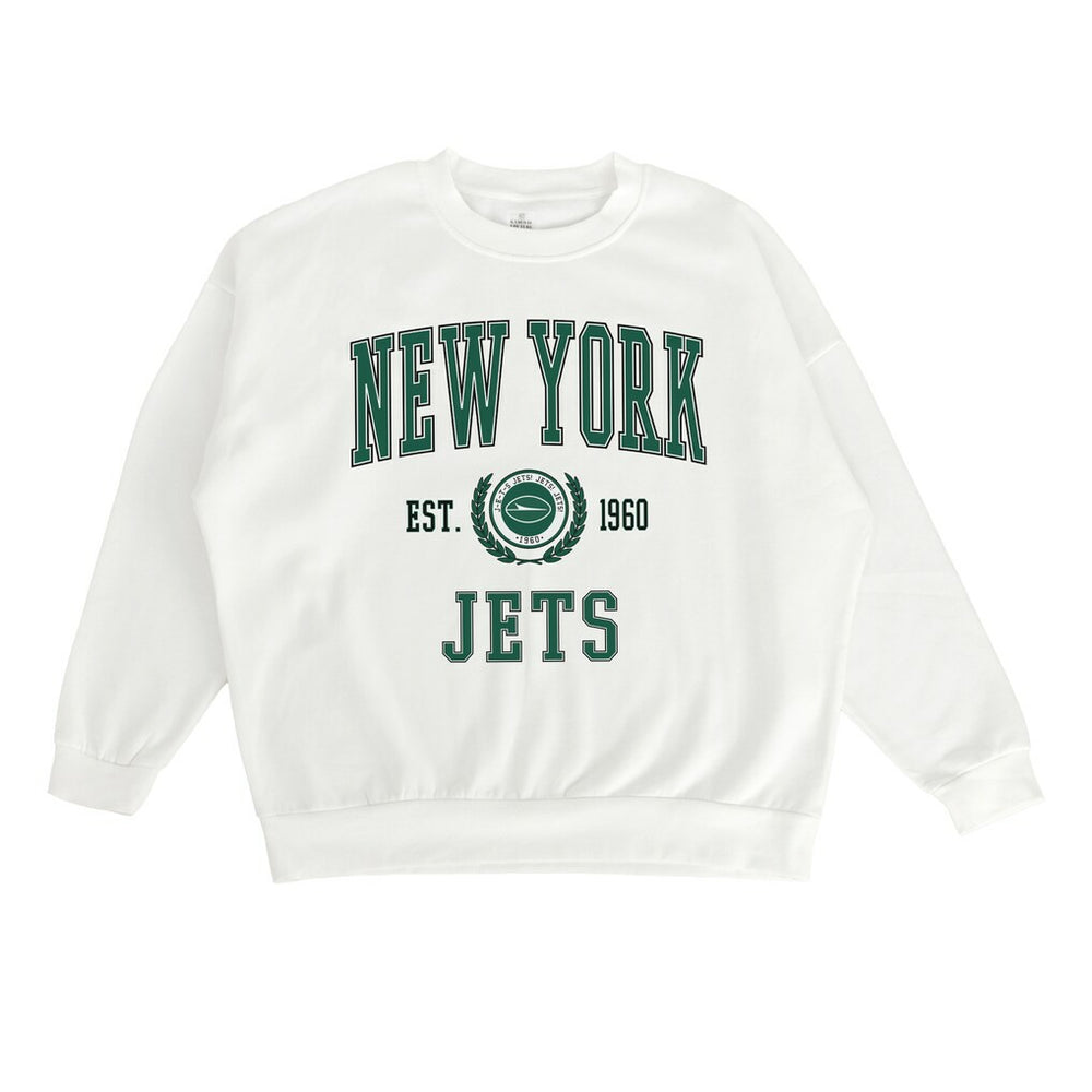 Gameday Couture Women's Timeless Triumph Premium Fleece Pullover Sweatshirt - New York Jets