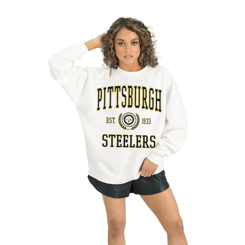 Gameday Couture Women's Timeless Triumph Premium Fleece Pullover Sweatshirt - Pittsburgh Steelers