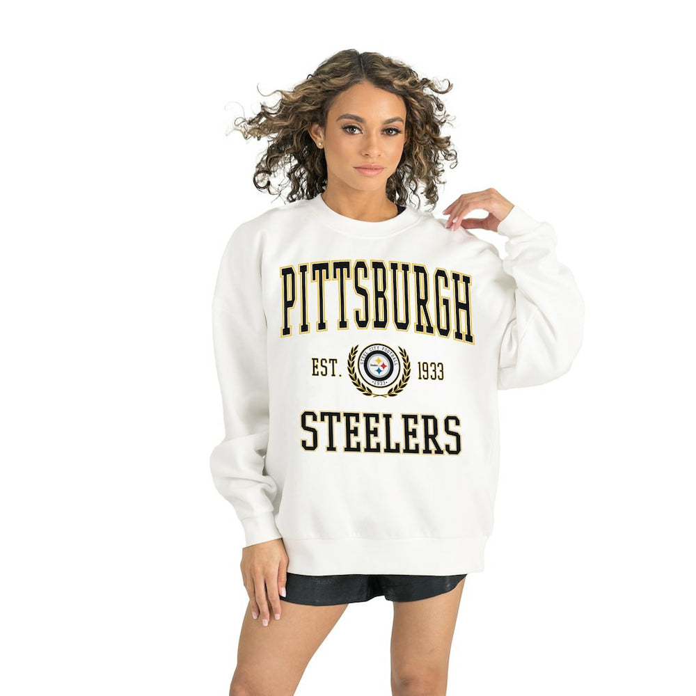 Gameday Couture Women's Timeless Triumph Premium Fleece Pullover Sweatshirt - Pittsburgh Steelers