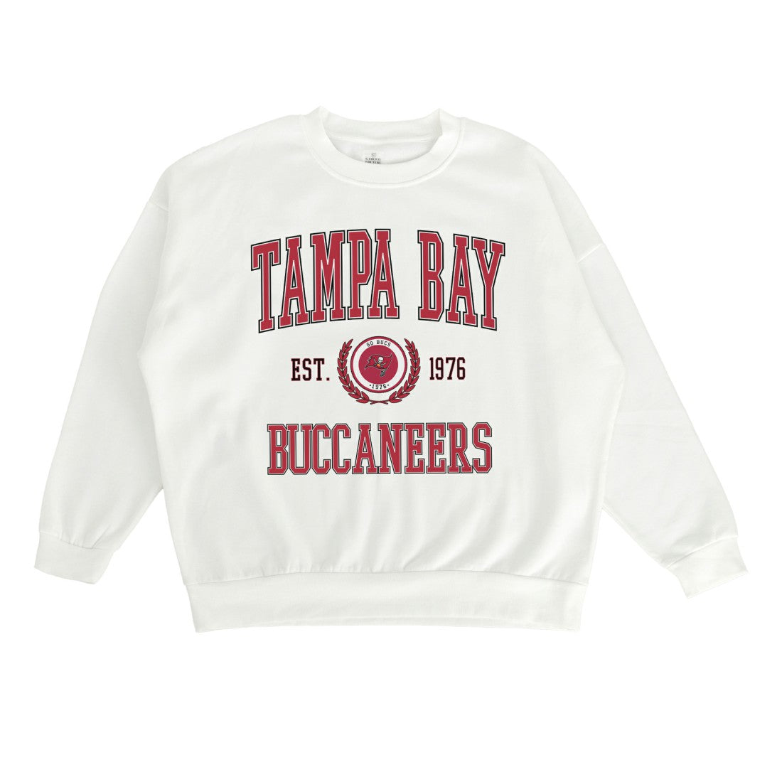 Gameday Couture Women's Timeless Triumph Premium Fleece Pullover Sweatshirt - Tampa Bay Buccaneers