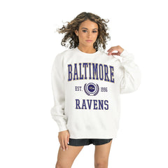Gameday Couture Women's Timeless Triumph Premium Fleece Pullover Sweatshirt - Baltimore Ravens