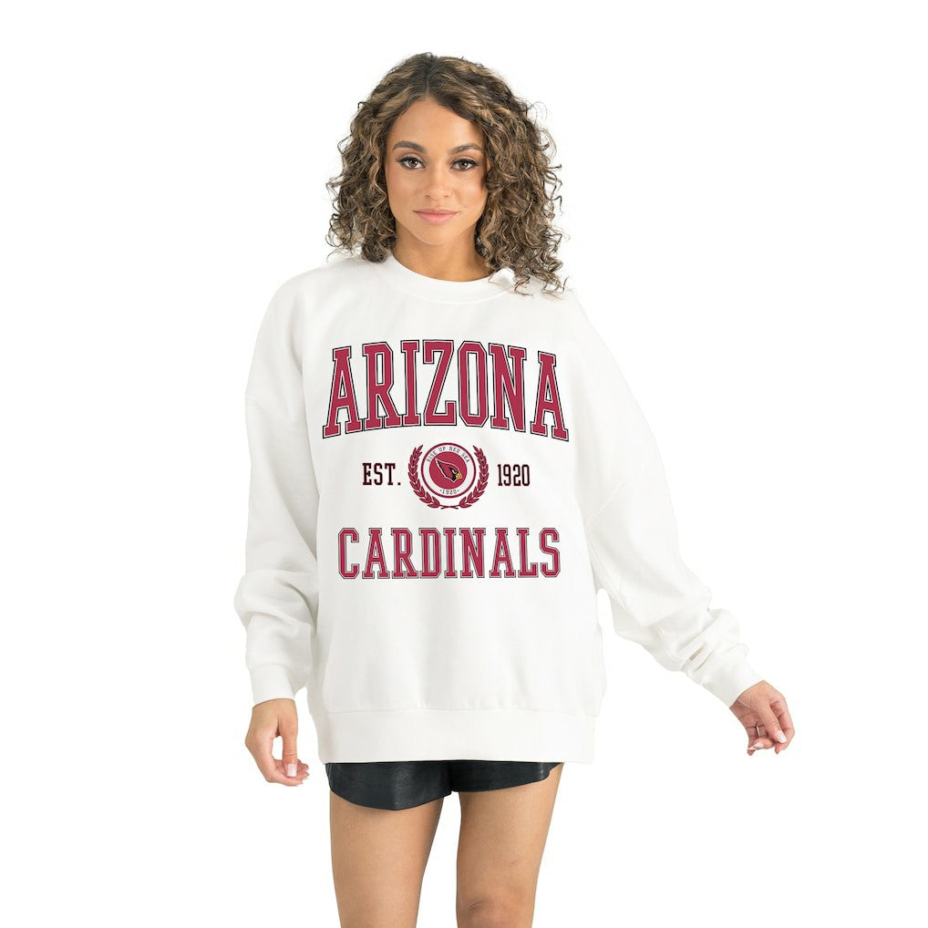 Gameday Couture Women's Timeless Triumph Premium Fleece Pullover Sweatshirt - Arizona Cardinals