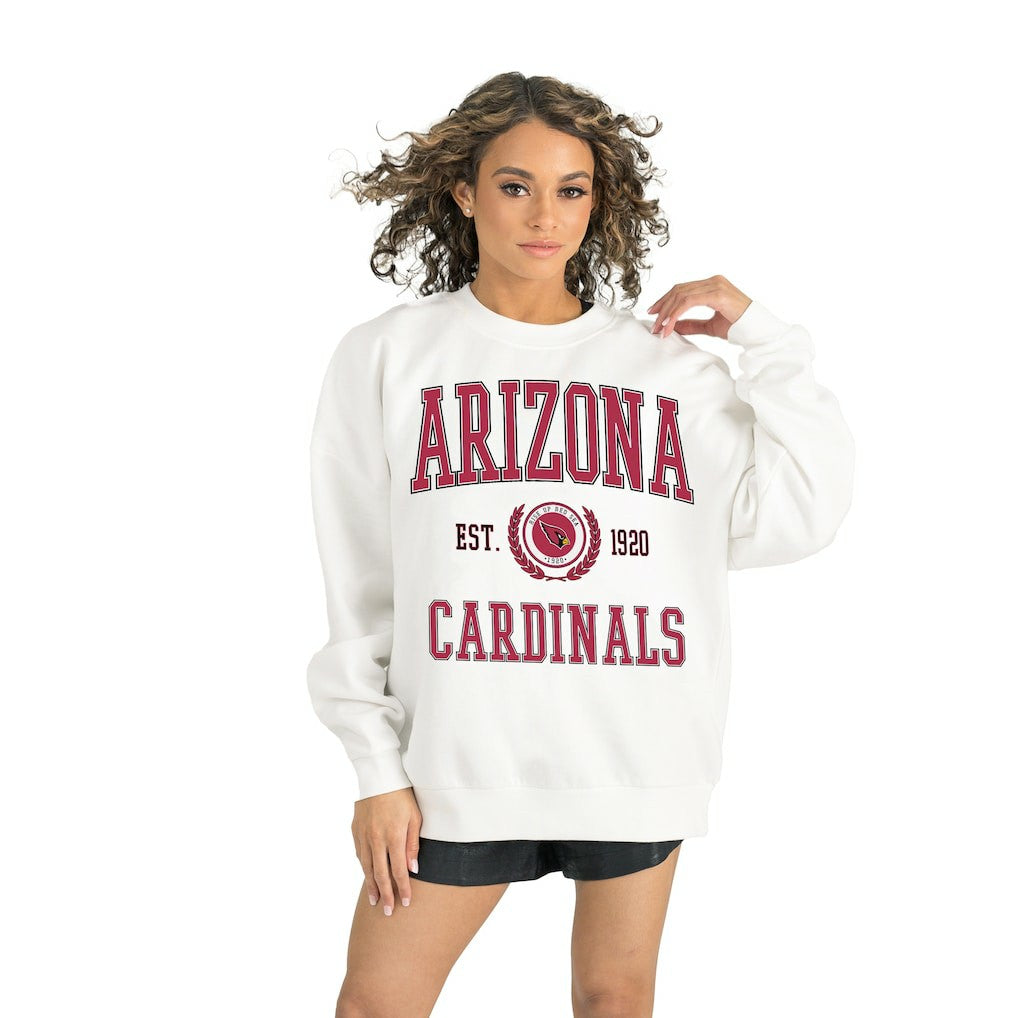 Gameday Couture Women's Timeless Triumph Premium Fleece Pullover Sweatshirt - Arizona Cardinals