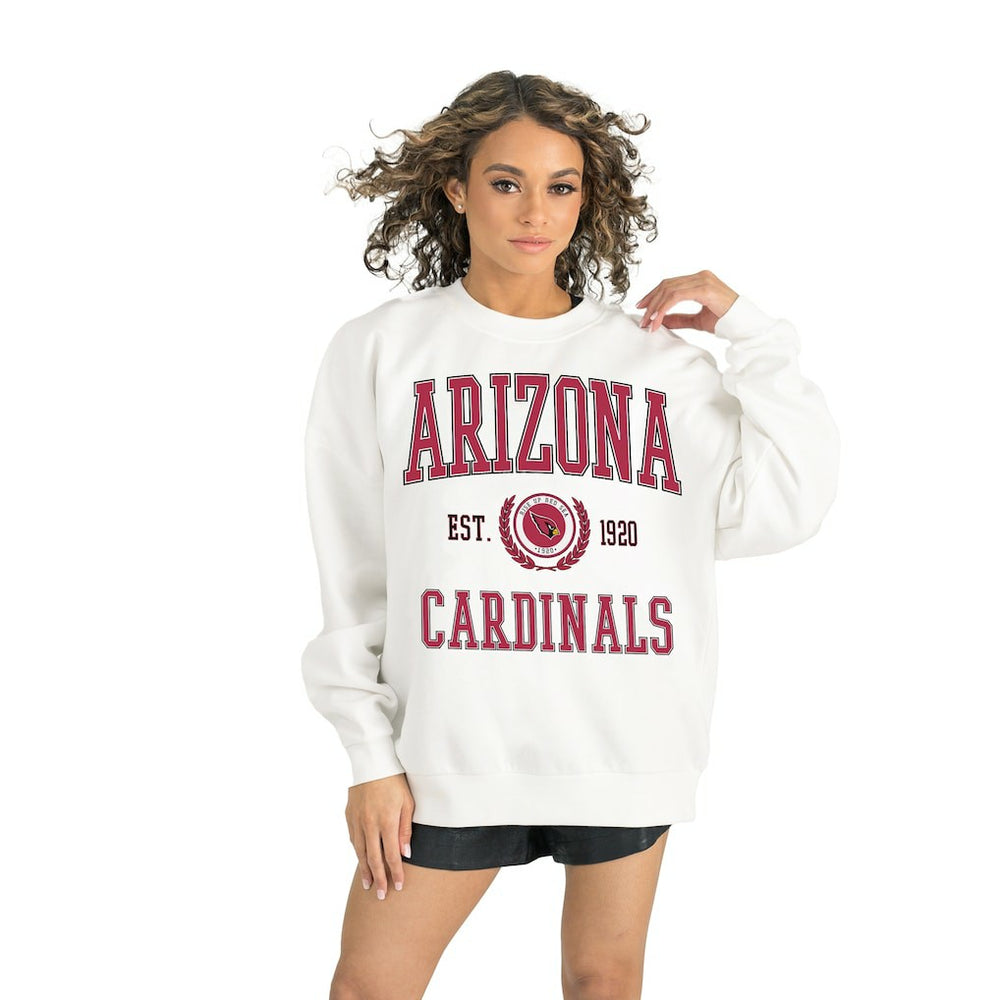 Gameday Couture Women's Timeless Triumph Premium Fleece Pullover Sweatshirt - Arizona Cardinals