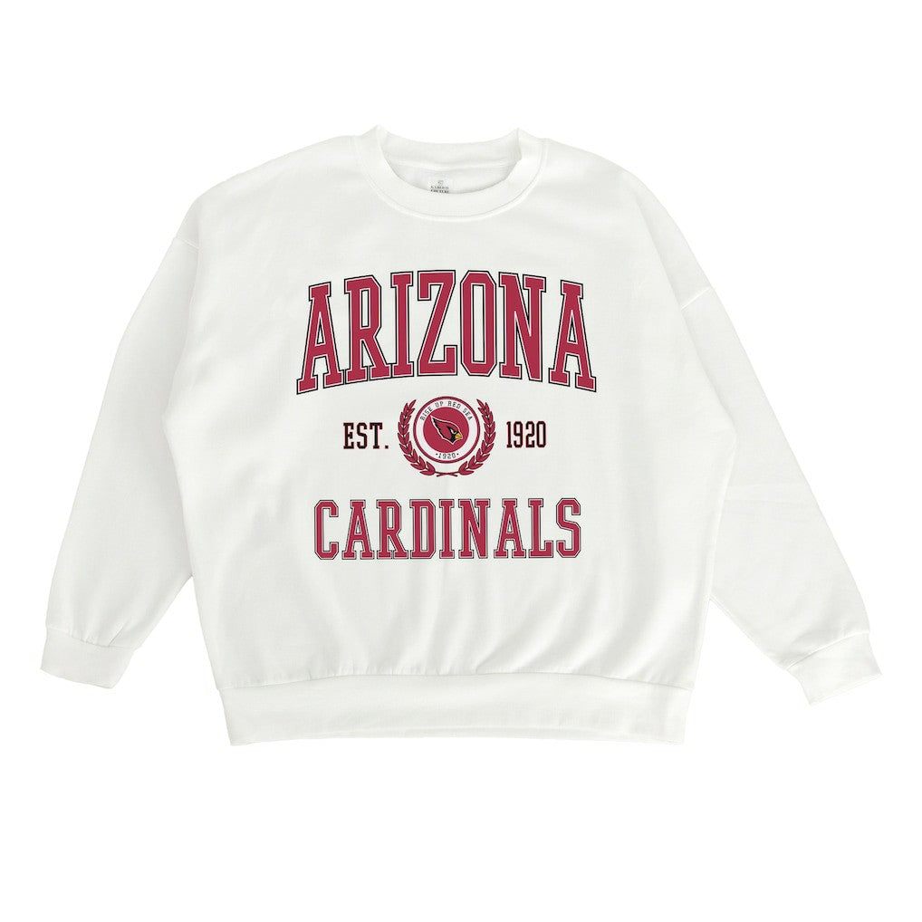 Gameday Couture Women's Timeless Triumph Premium Fleece Pullover Sweatshirt - Arizona Cardinals