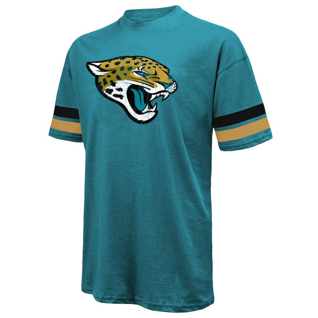 Travis Hunter  Majestic Threads 2025 NFL Draft First Round Pick Oversized T-Shirt - Jacksonville Jaguars
