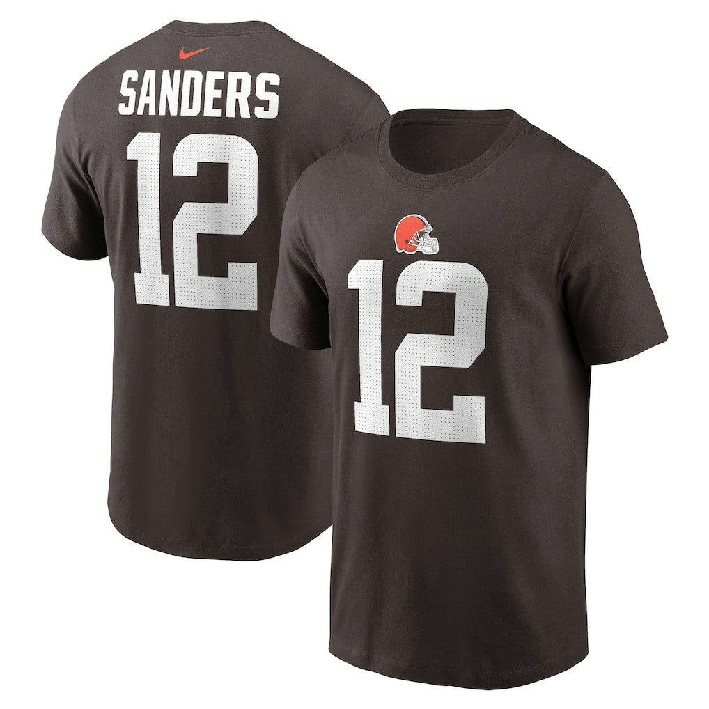 Shedeur Sanders  Youth 2025 NFL Draft Player Name & Number T-Shirt - Cleveland Browns
