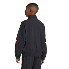 Liverpool Youth 2025/26 Club Anthem Full-Zip Jacket - Adidas Black