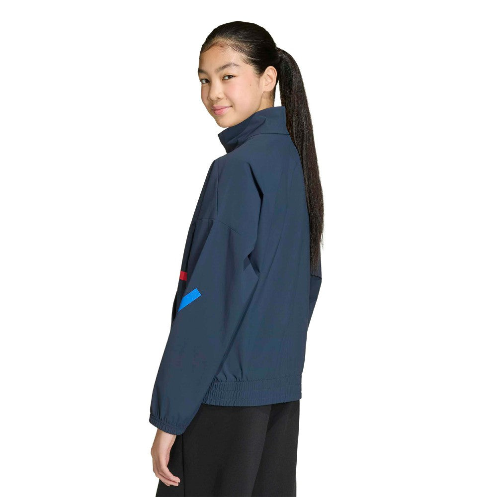Arsenal Youth 2025/26 Club Anthem Full-Zip Jacket - Adidas Navy