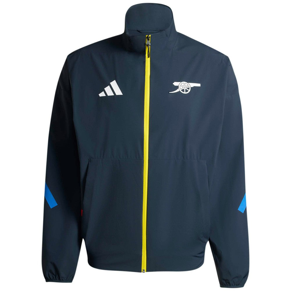 Arsenal 2025/26 Club Anthem Full-Zip Jacket - Adidas Navy
