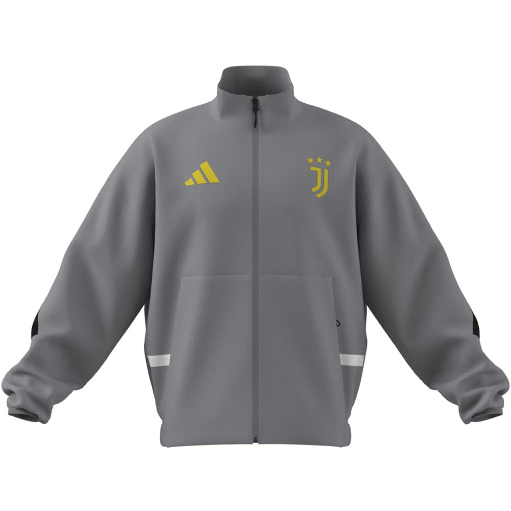 Juventus 2025/26 Club Anthem Full-Zip Jacket - Adidas Gray