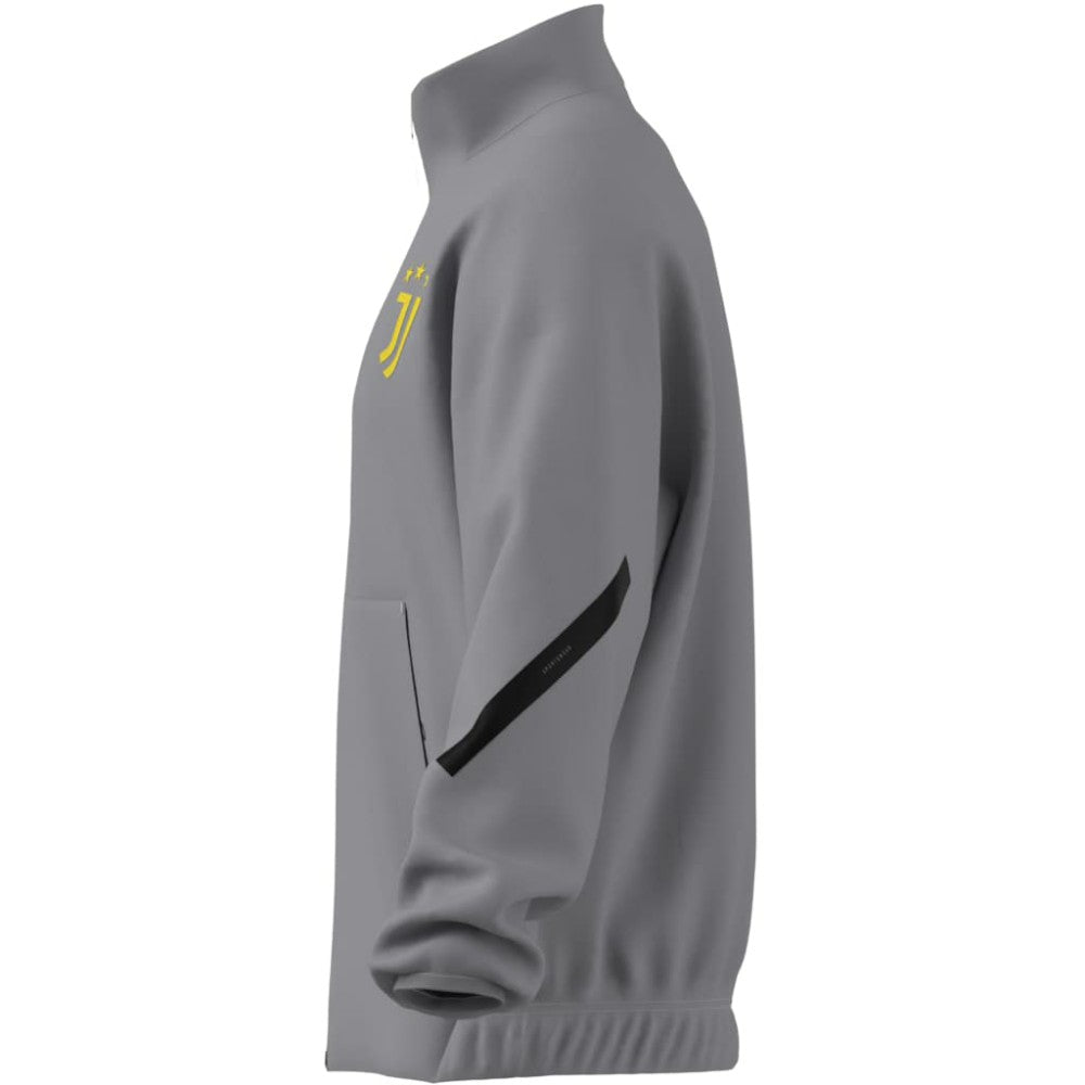Juventus 2025/26 Club Anthem Full-Zip Jacket - Adidas Gray