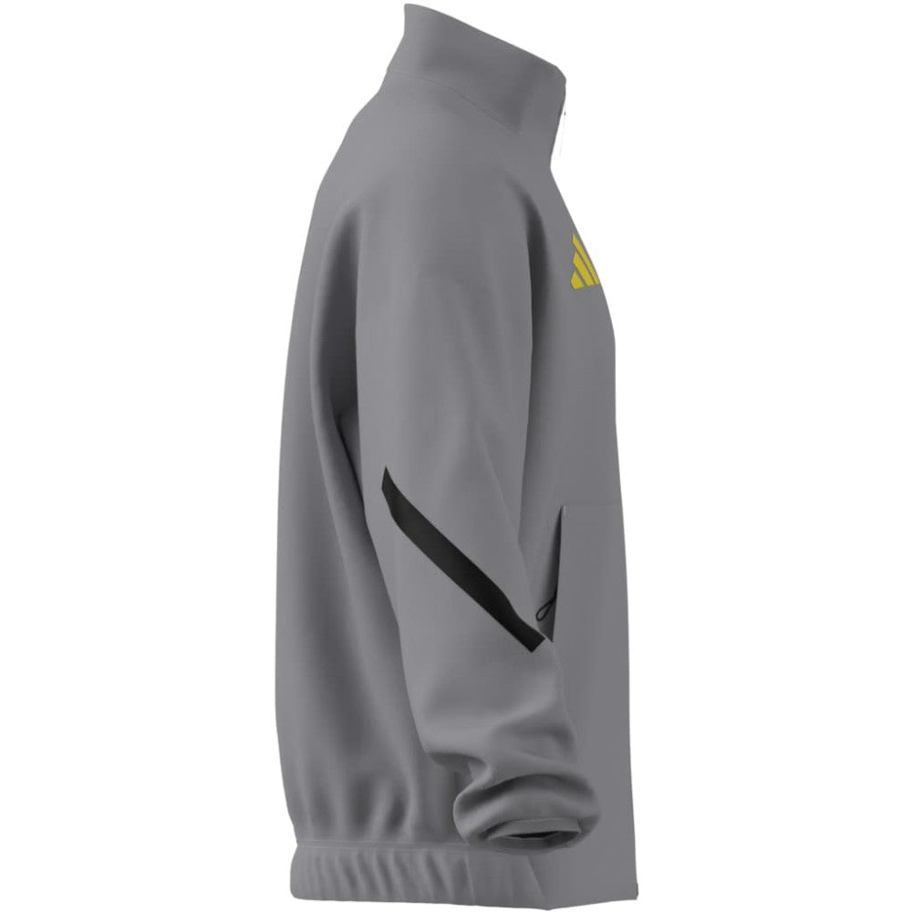 Juventus 2025/26 Club Anthem Full-Zip Jacket - Adidas Gray