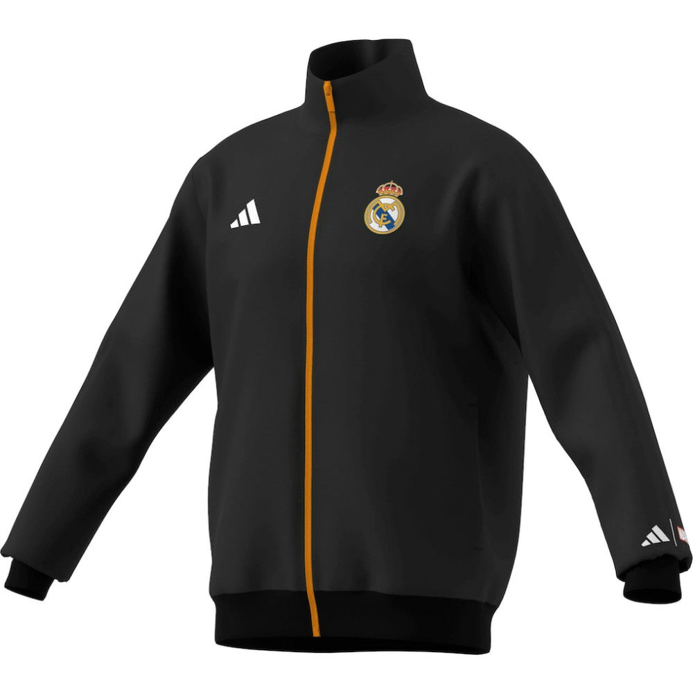 Real Madrid x Marvel Youth Track Jacket - Adidas Black