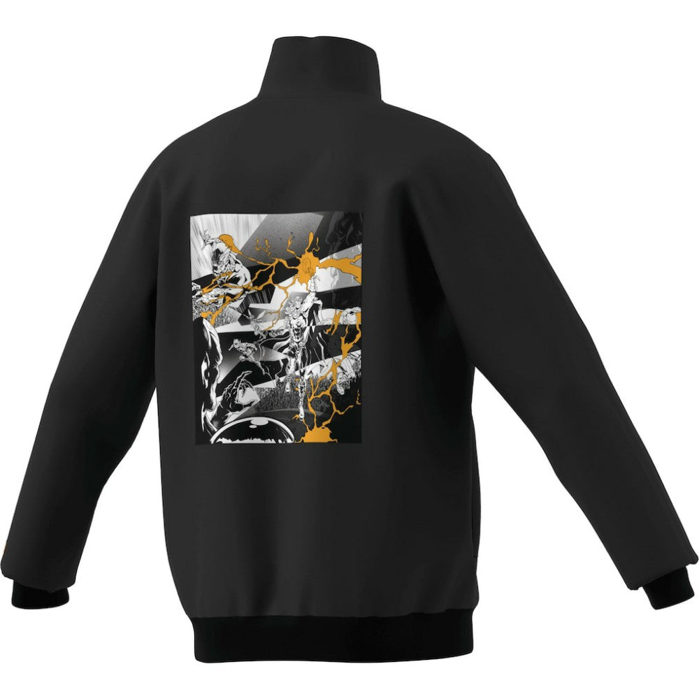 Real Madrid x Marvel Youth Track Jacket - Adidas Black