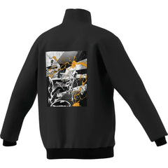 Real Madrid x Marvel Youth Track Jacket - Adidas Black