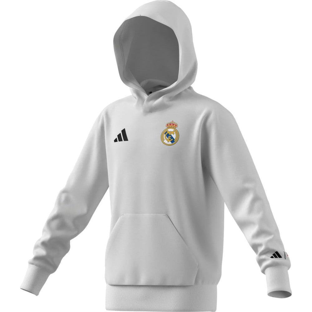 Real Madrid x Marvel Youth Hoodie - Adidas White