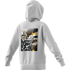 Real Madrid x Marvel Youth Hoodie - Adidas White