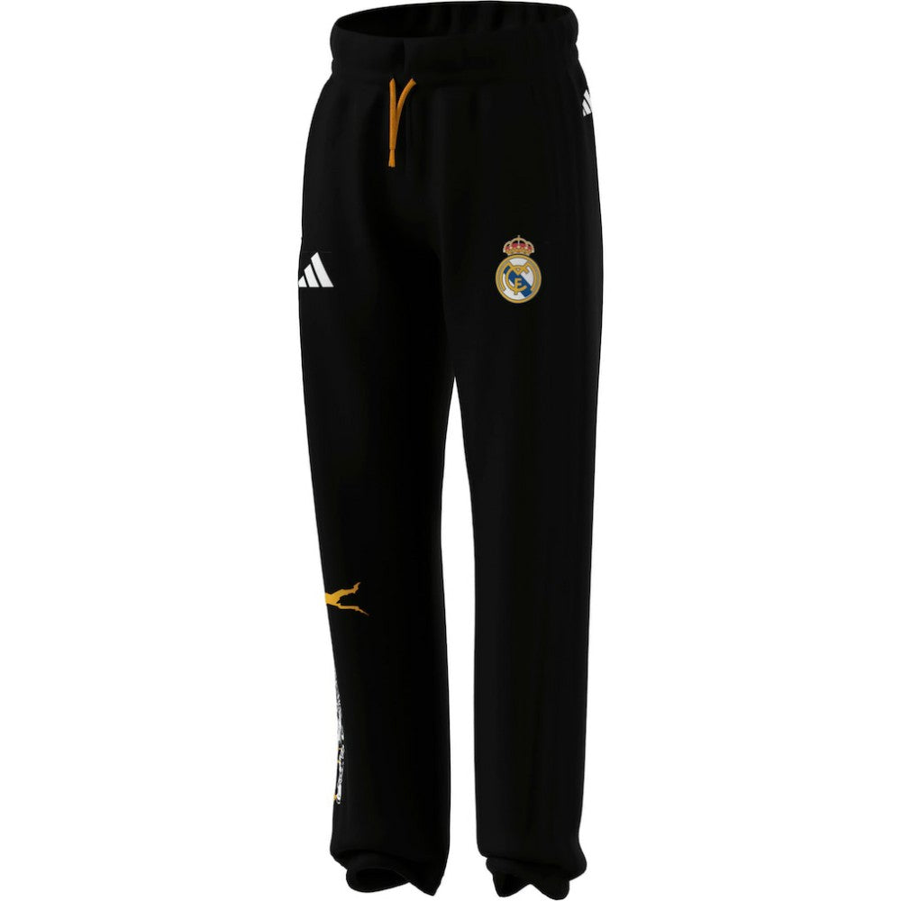 Real Madrid x Marvel Youth Track Pants - Adidas Black