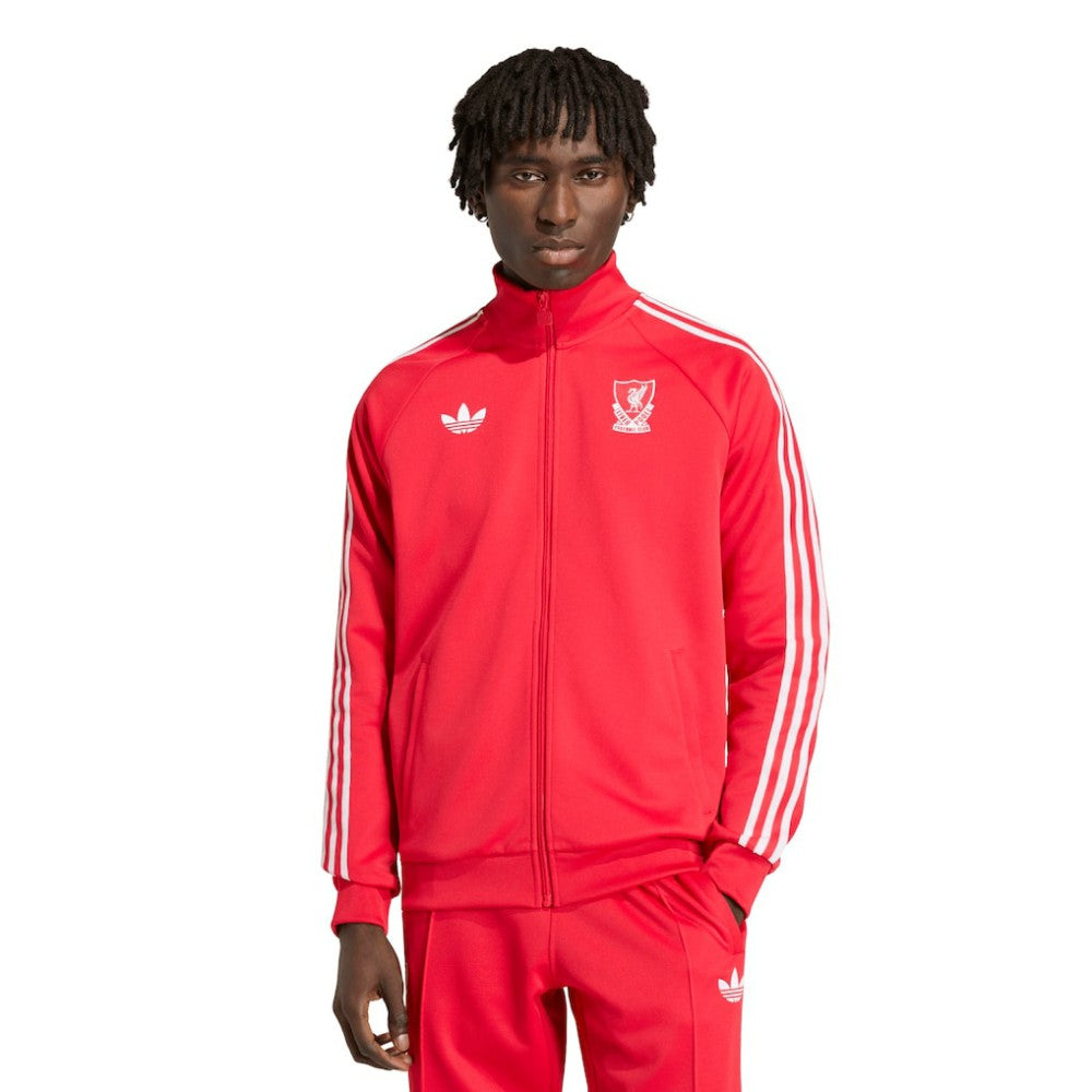 Liverpool Originals Culturewear Full-Zip Track Jacket - Adidas Red