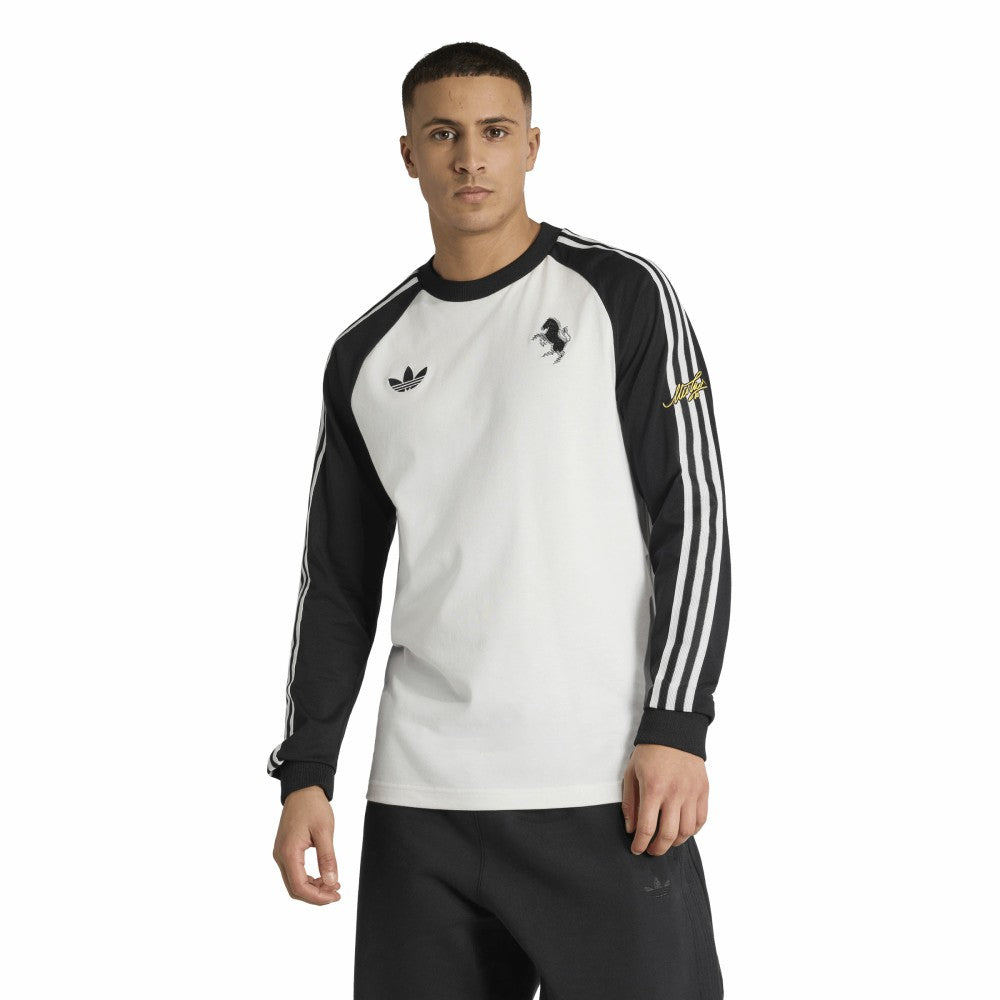 Juventus Originals Culturewear Originals Long Sleeve T-Shirt - Adidas White