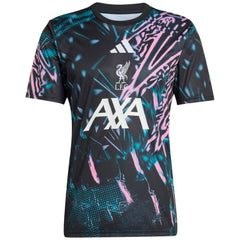 Liverpool 2025/26 Pre-Match Training Jersey - Adidas Black