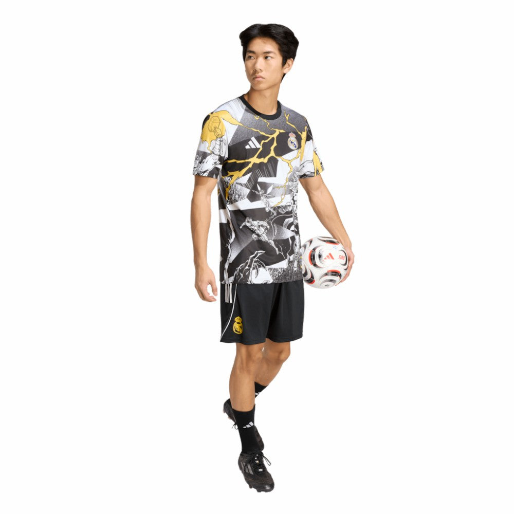 Real Madrid x Marvel AEROREADY 2025/26 Pre-Match Top - Adidas White