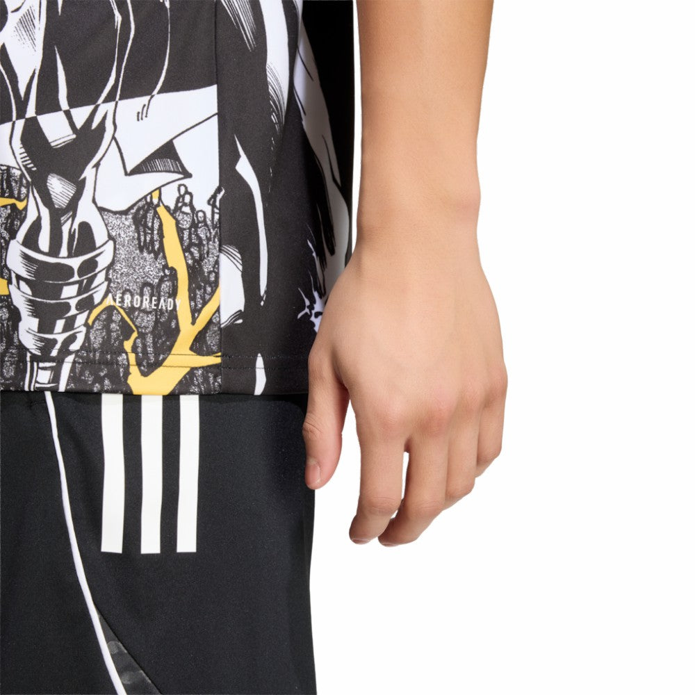 Real Madrid x Marvel AEROREADY 2025/26 Pre-Match Top - Adidas White