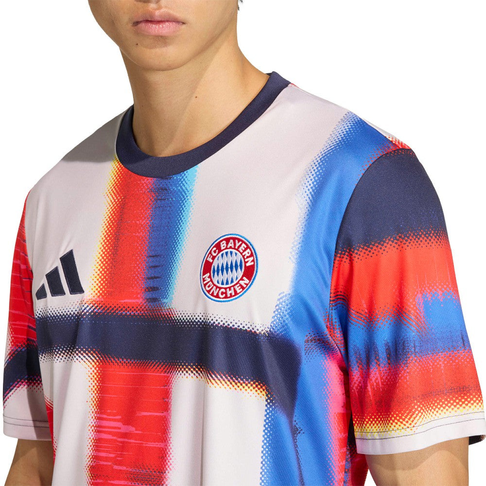 Bayern Munich 2025/26 Pre-Match Training Jersey - Adidas Navy