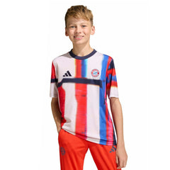 Bayern Munich Youth 2025/26 Pre-Match Training Jersey - Adidas Navy