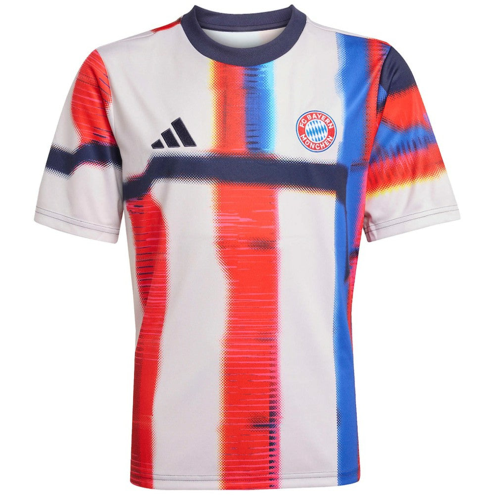 Bayern Munich Youth 2025/26 Pre-Match Training Jersey - Adidas Navy