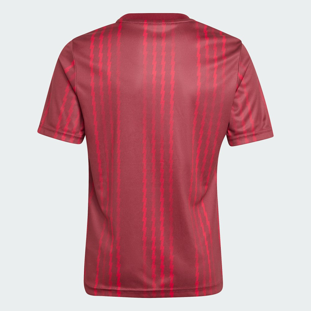 Arsenal Youth 2025/26 Pre-Match Training Jersey - Adidas Red