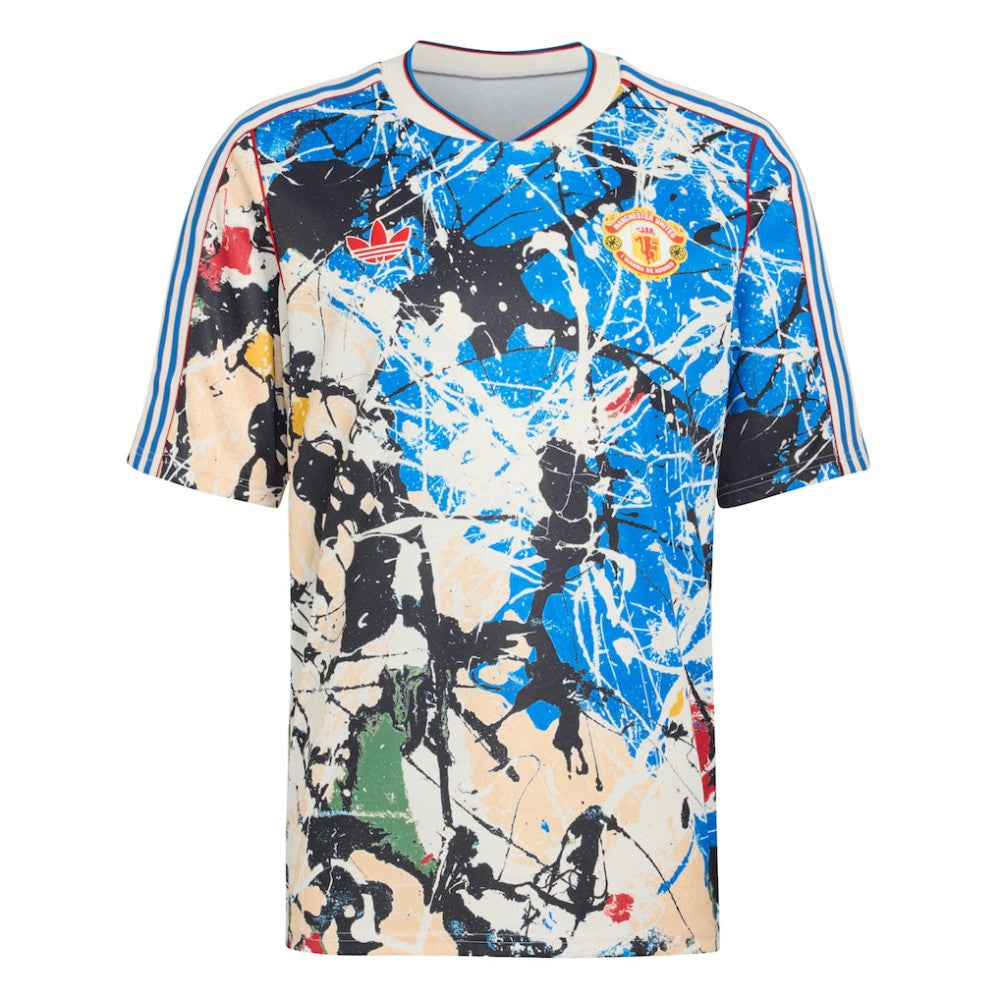 Manchester United X Stone Roses Replica Jersey - Adidas Blue